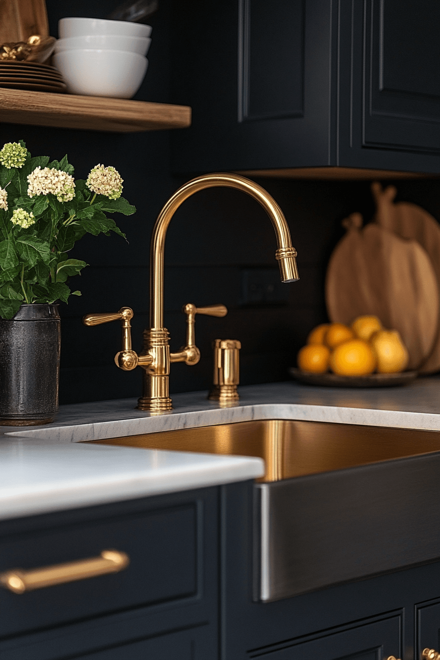 29 Moody Cottage Kitchen Inspirations to Embrace Simplicity and Depth moody cottage kitchen