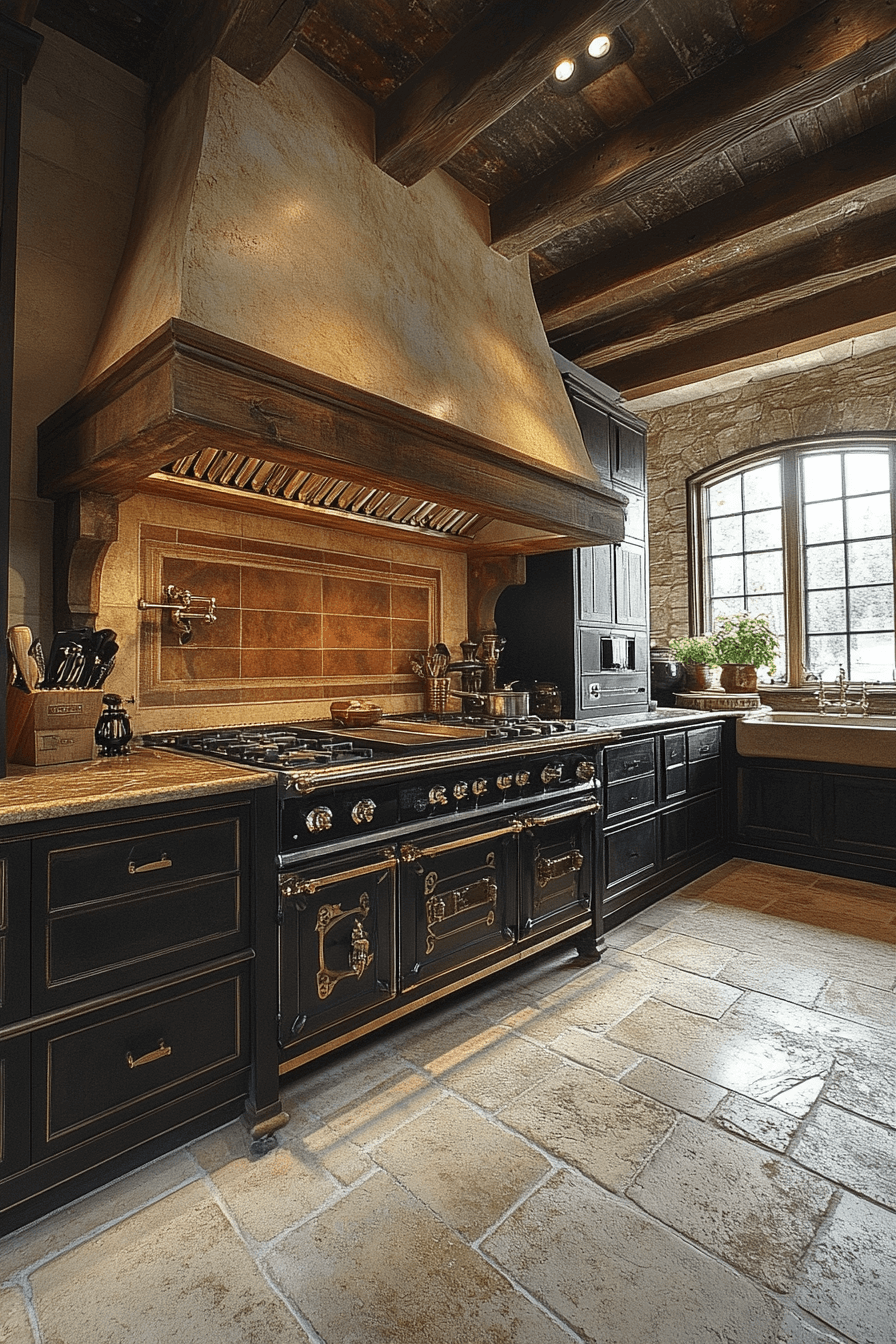 29 Dark Academia Kitchen Inspirations for a Thoughtfully Styled Space dark academia kitchen