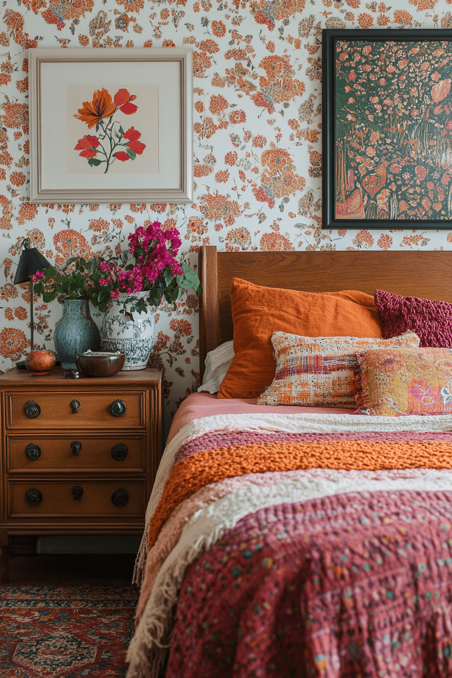 29 Boho Vintage Bedroom Inspirations That Bring Together Style and Comfort boho vintage bedroom