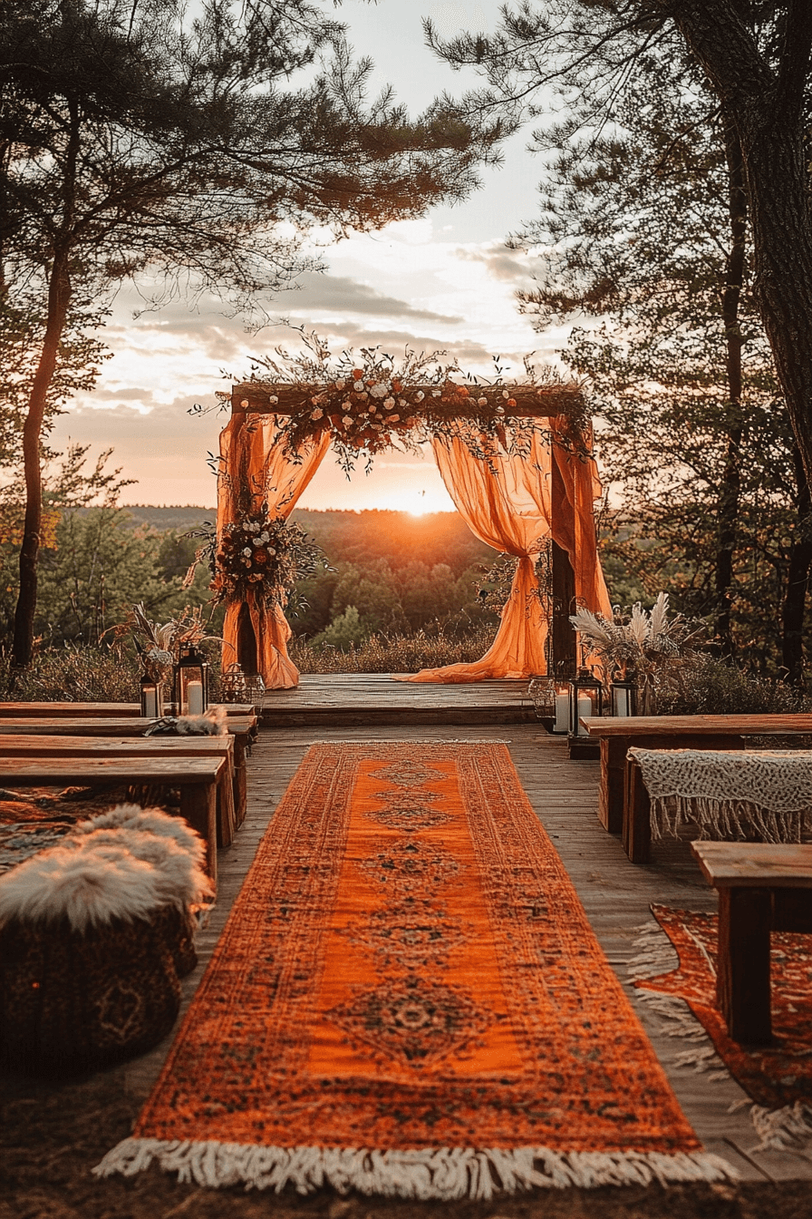 29 Boho Rustic Wedding Decor Ideas for a Cozy and Elegant Celebration boho rustic wedding decor