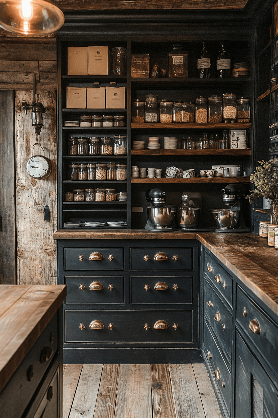 29 Dark Academia Kitchen Inspirations for a Thoughtfully Styled Space dark academia kitchen