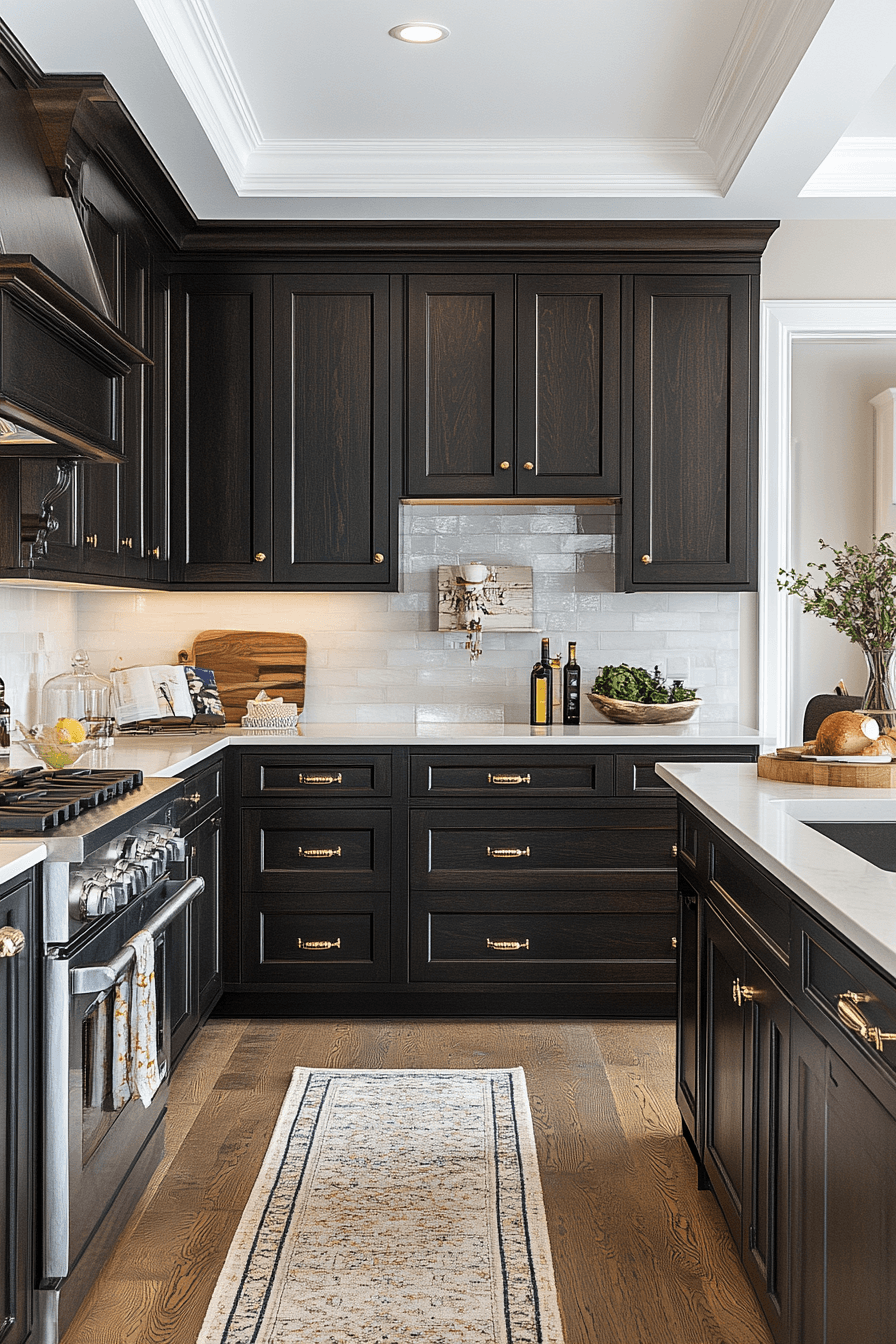 29 Dark Kitchen Aesthetic Inspirations to Create a Bold Cooking Space dark kitchen aesthetic