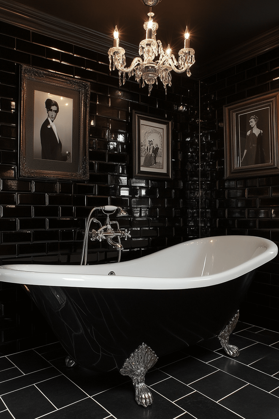 29 Moody Vintage Bathroom Ideas That Bring Classic Beauty to Your Home moody vintage bathroom