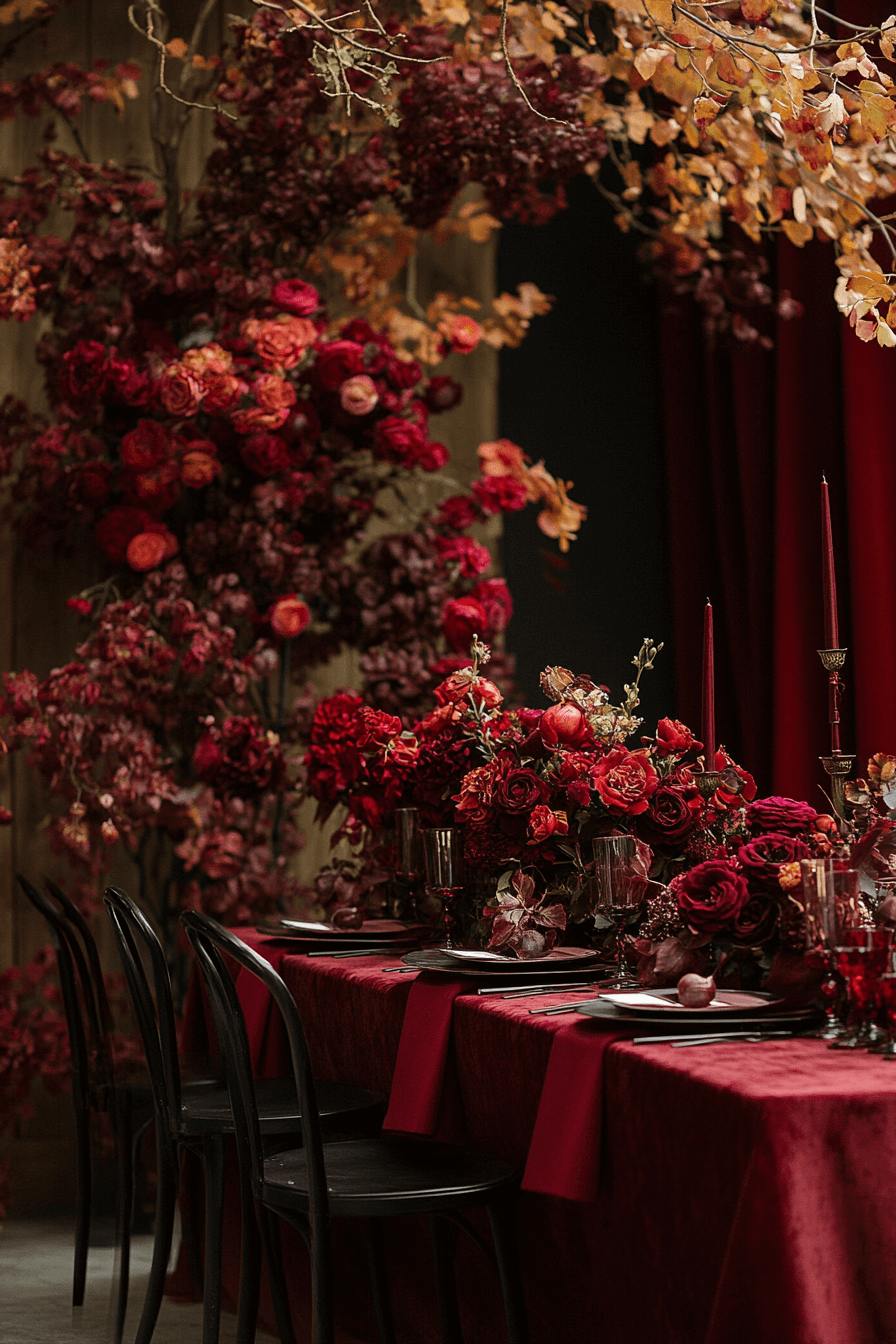 29 Moody Wedding Designs That Will Add Depth and Elegance to Your Big Day moody wedding