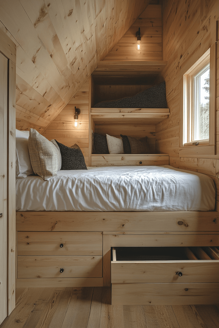 29 Small Cabin Interiors to Bring Nature and Comfort Together small cabin interiors