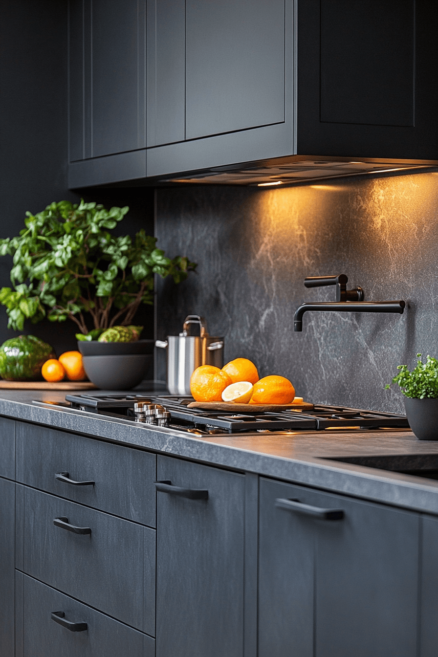 29 Dark and Moody Kitchen Inspirations That Bring Out the Best in Style dark and moody kitchen