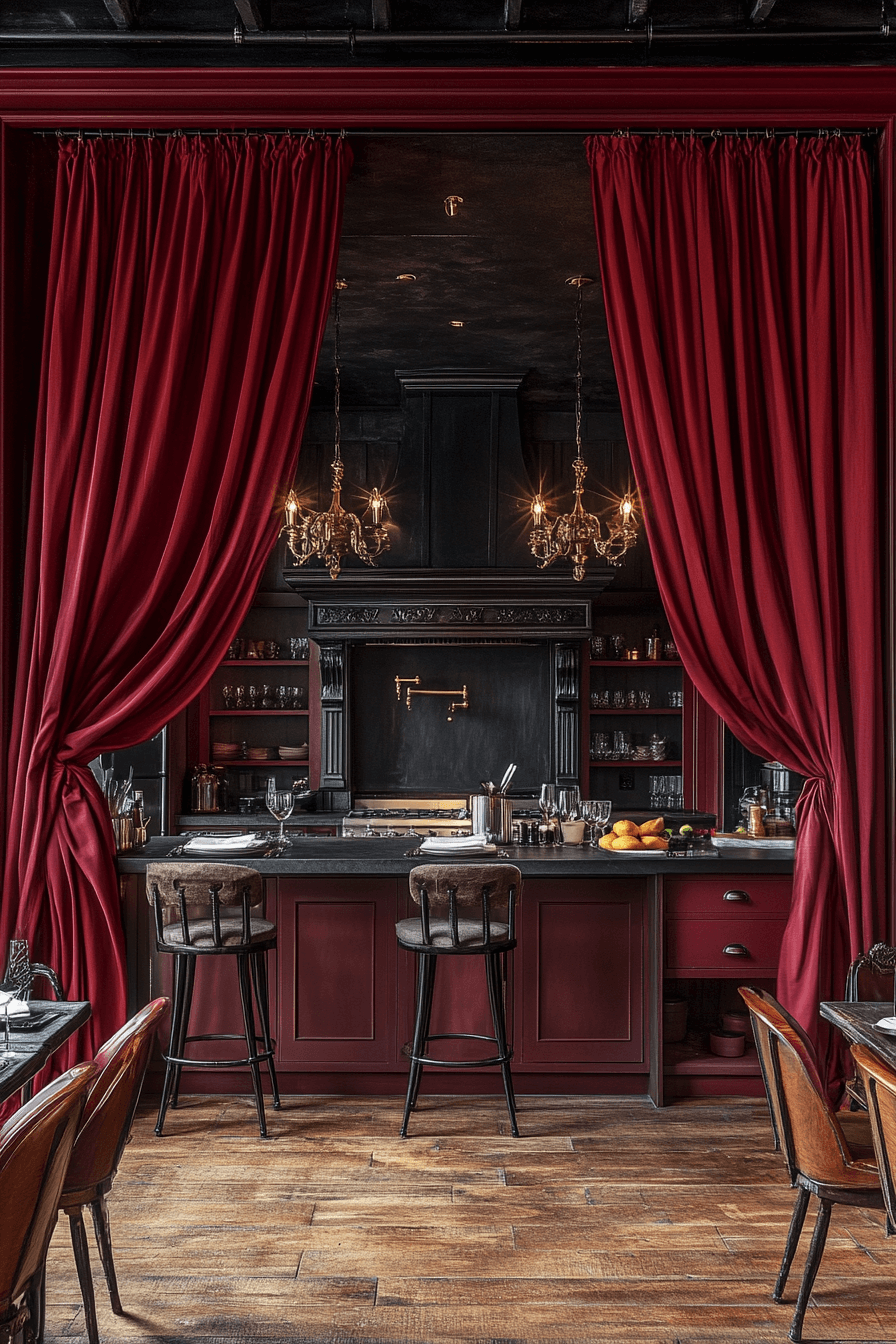 29 Dark Academia Kitchen Inspirations for a Thoughtfully Styled Space dark academia kitchen