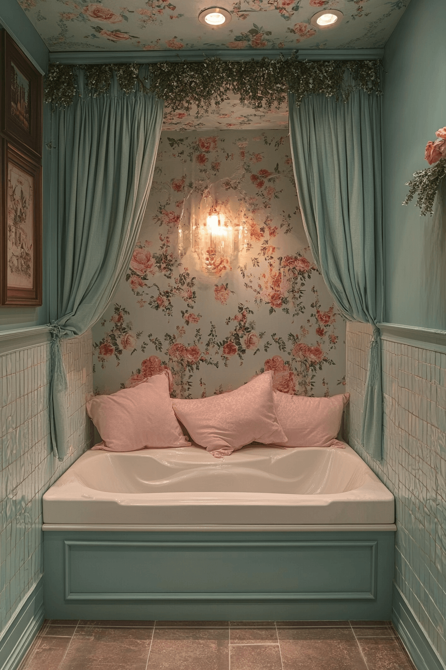 29 Moody Vintage Bathroom Ideas That Bring Classic Beauty to Your Home moody vintage bathroom