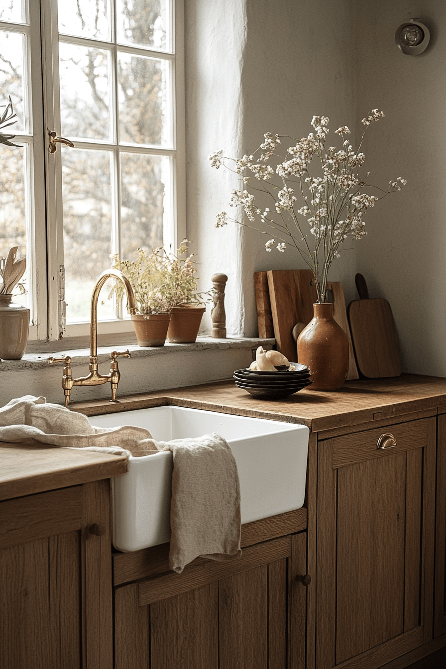 29 Moody Cottage Kitchen Inspirations to Embrace Simplicity and Depth moody cottage kitchen