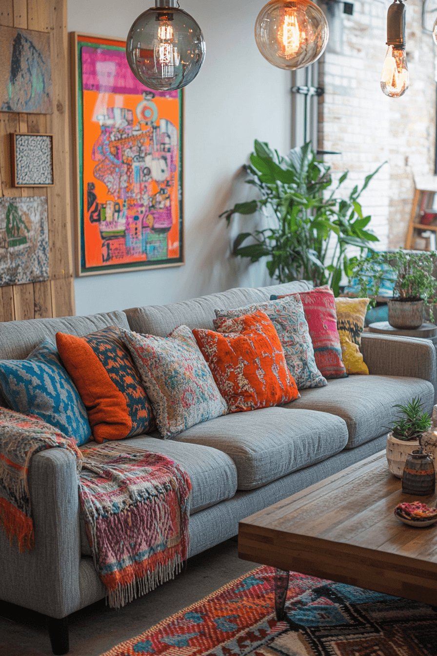 29 Grey Couch Aesthetic Inspirations That Brighten Your Home Grey couch aesthetic