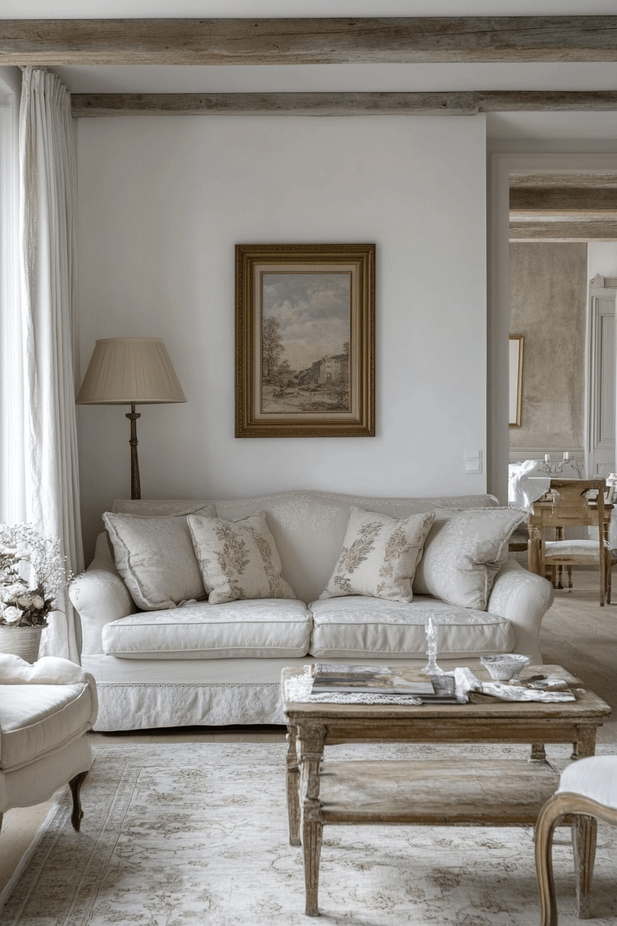 29 French Provincial Living Room Ideas That Radiate Timeless Charm french provincial living room