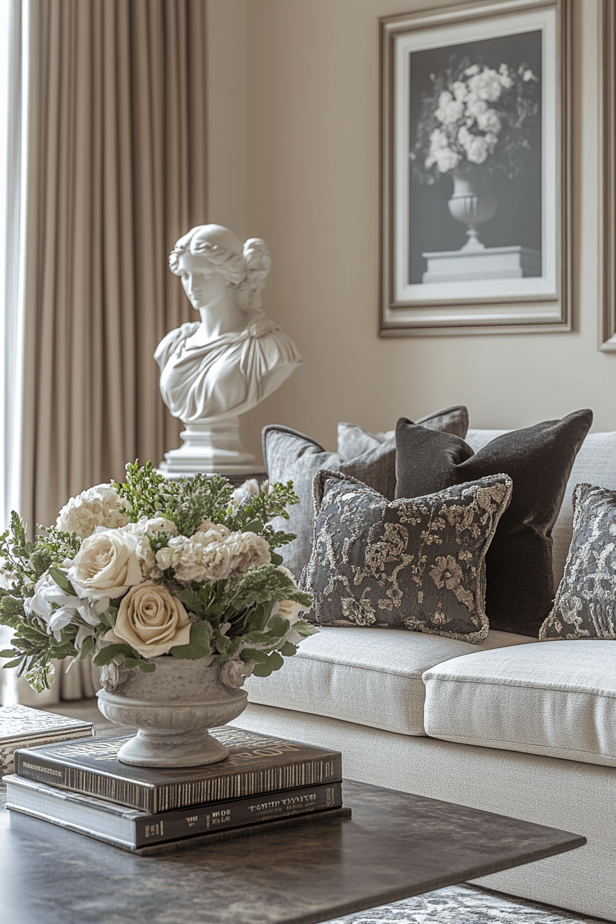 29 Neoclassical Interior Living Rooms to Bring Classic Beauty into Modern Living neoclassical interior living rooms