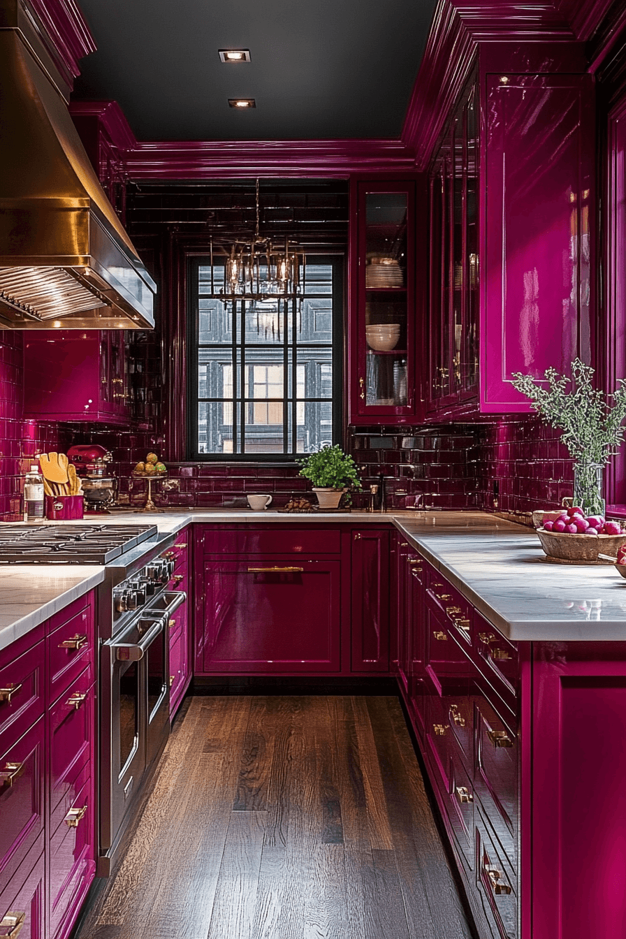 29 Moody Kitchen Cabinets That Turn Everyday Cooking Into a Mood moody kitchen cabinets