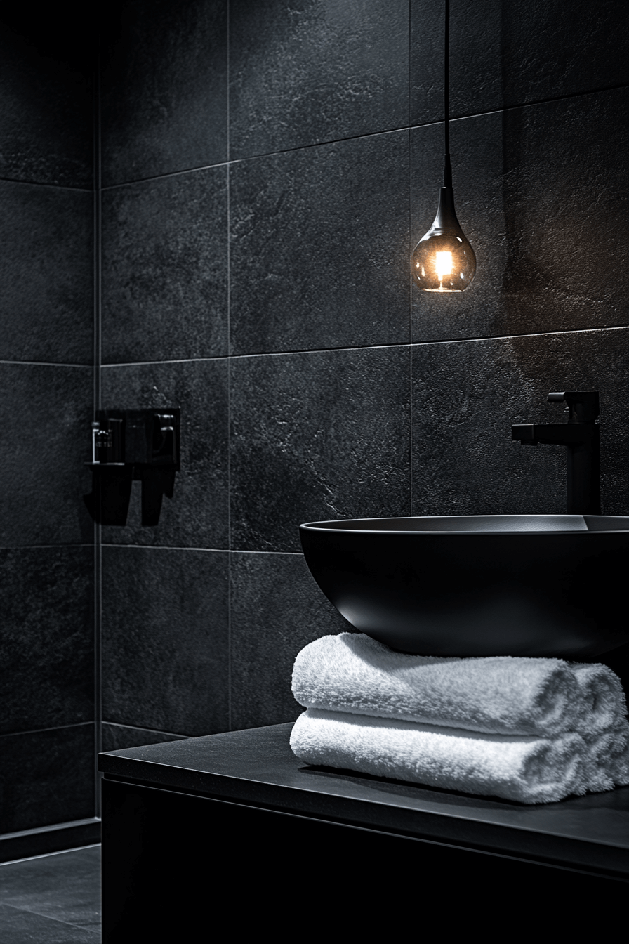 29 Moody Bathroom Designs That Will Elevate Your Home’s Aesthetic moody bathroom