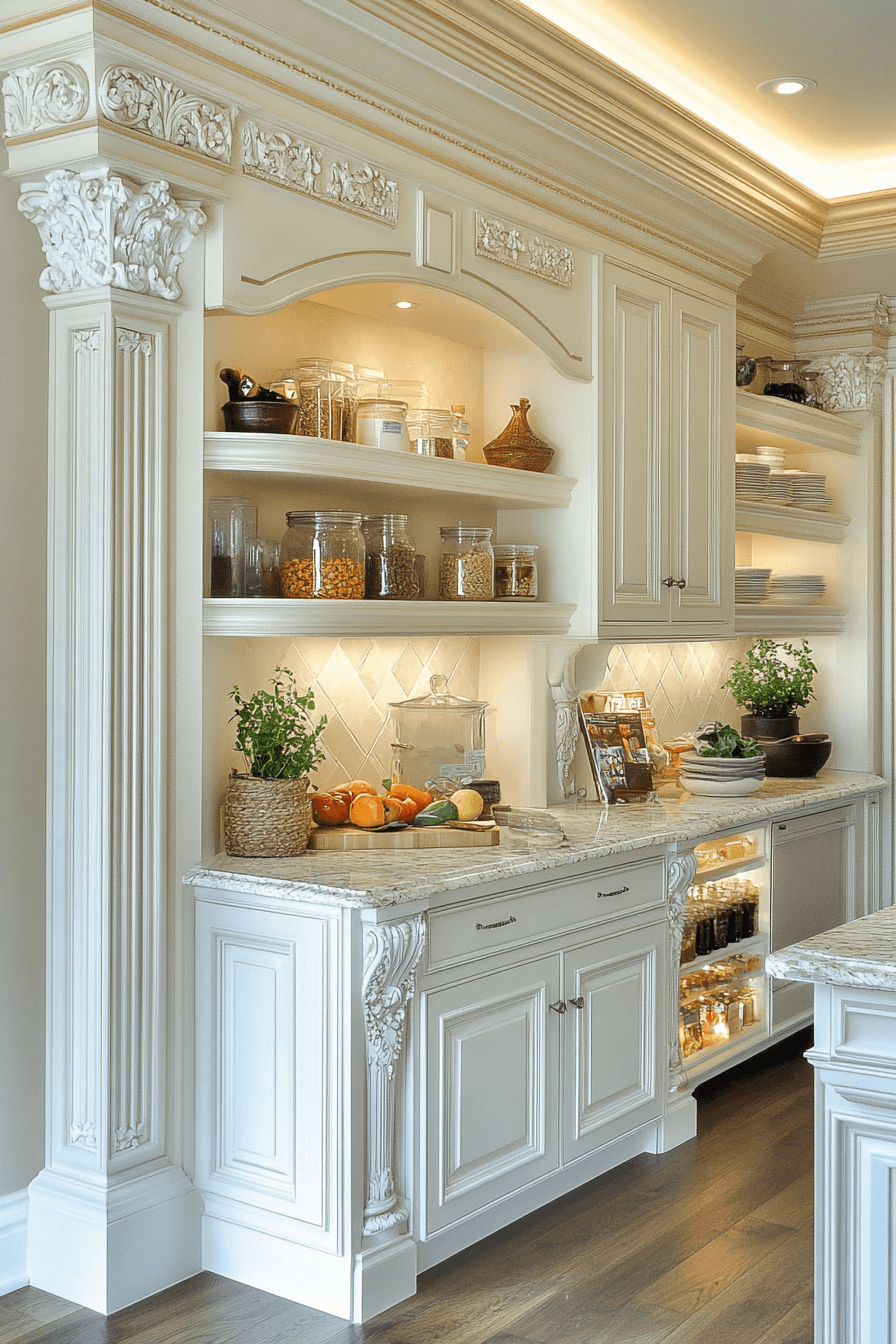 29 Neoclassical Kitchen Inspirations to Create a Truly Timeless Culinary Experience neoclassical kitchen