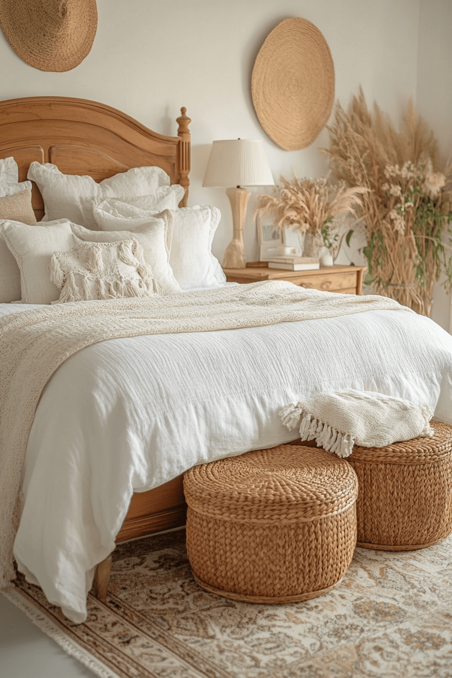 29 Boho Vintage Bedroom Inspirations That Bring Together Style and Comfort boho vintage bedroom