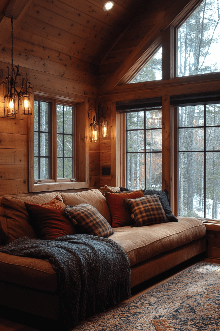 29 Small Cabin Interiors to Bring Nature and Comfort Together small cabin interiors