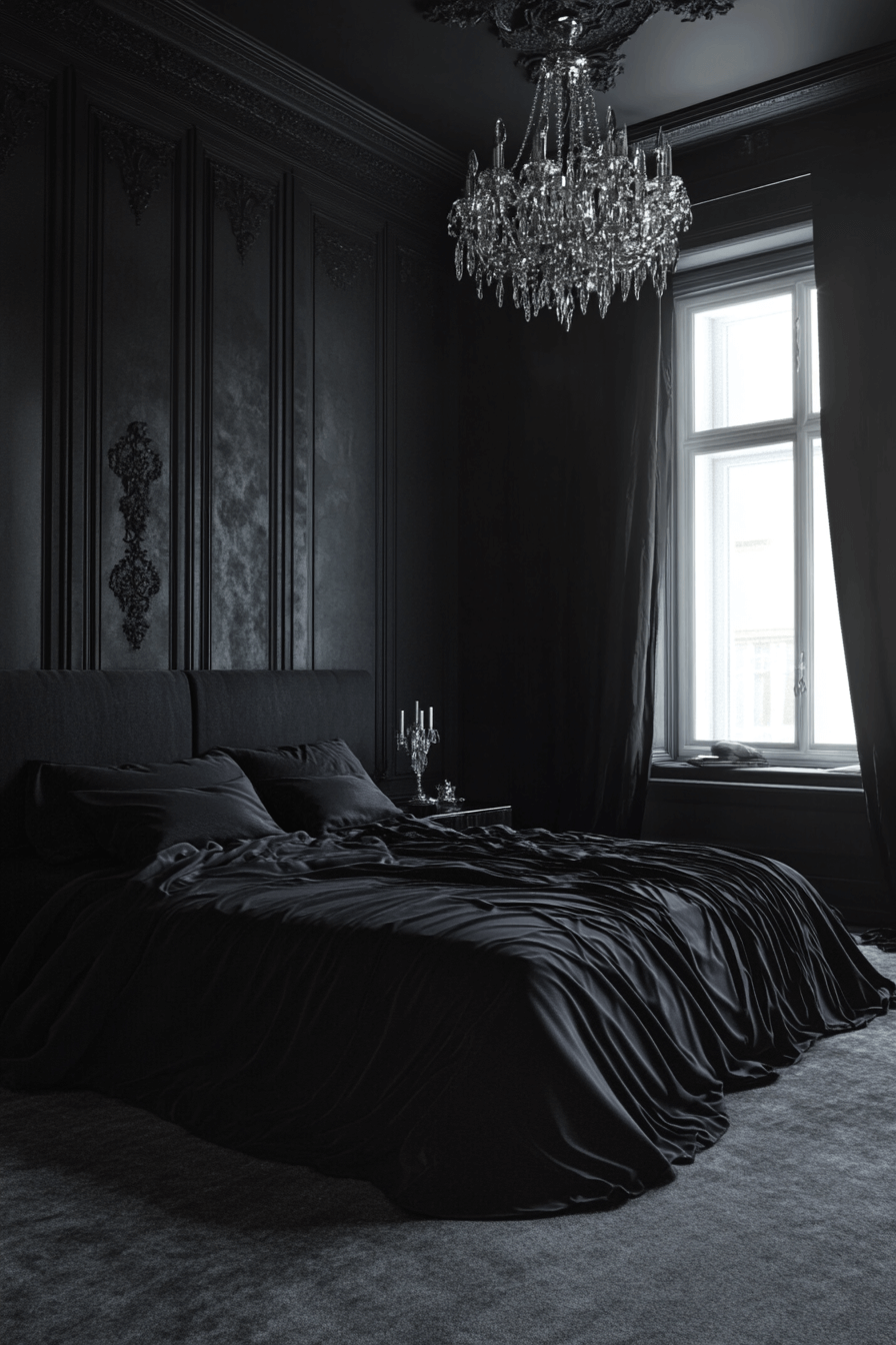 29 Moody Bedroom Ideas to Make Your Bedroom Feel Like a Luxurious Haven moody bedroom