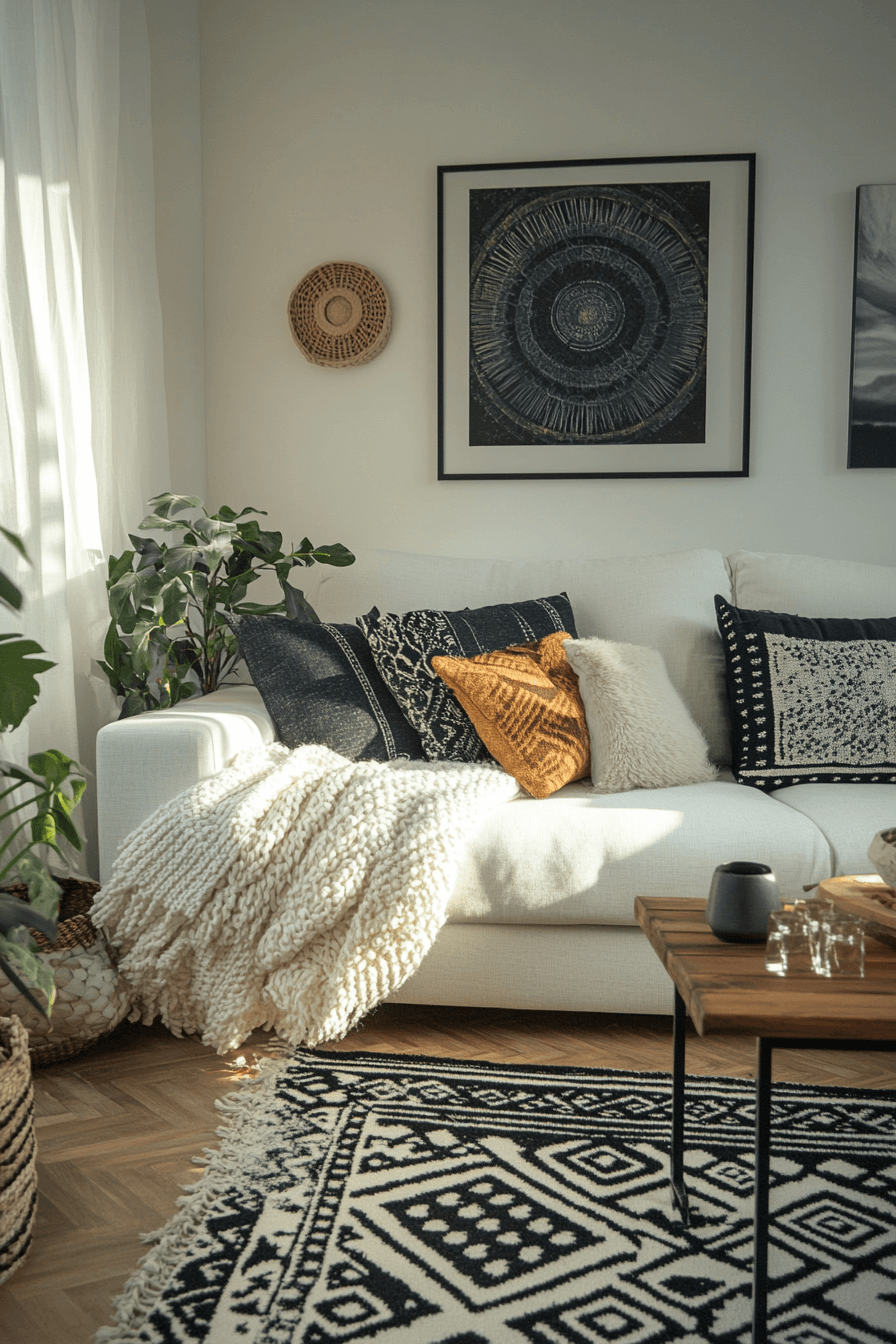 29 Boho Mid Century Modern Living Room Ideas for a Perfectly Eclectic Vibe boho mid century modern living room