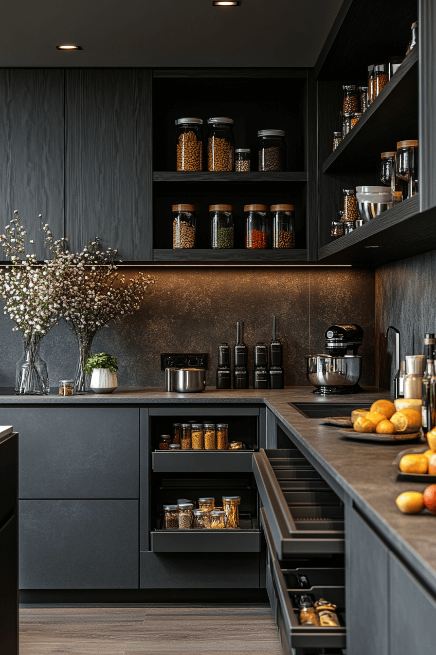 29 Small Moody Kitchen Inspirations That Turn Darkness into Delight small moody kitchen