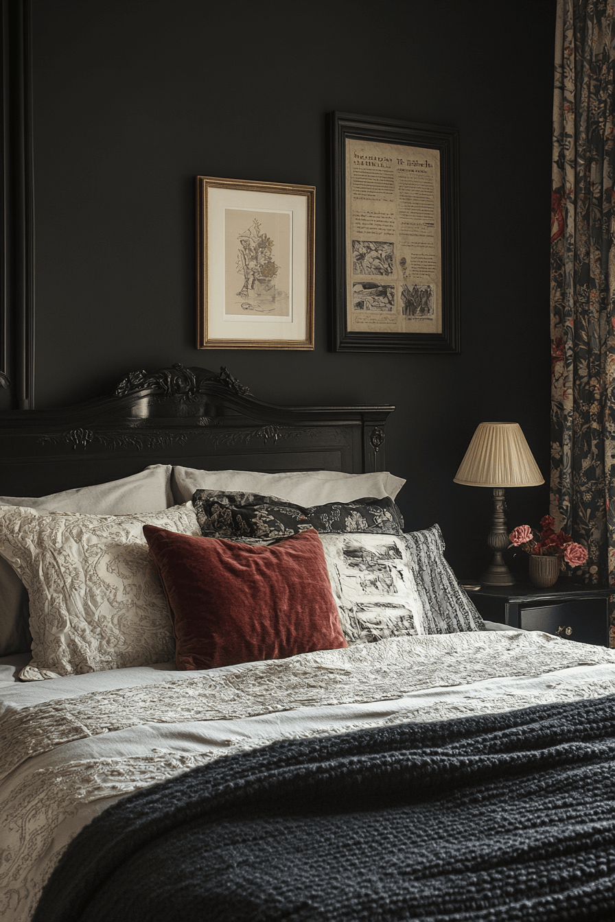 29 Moody Romantic Bedroom Designs That Will Make Your Room Feel Magical moody romantic bedroom