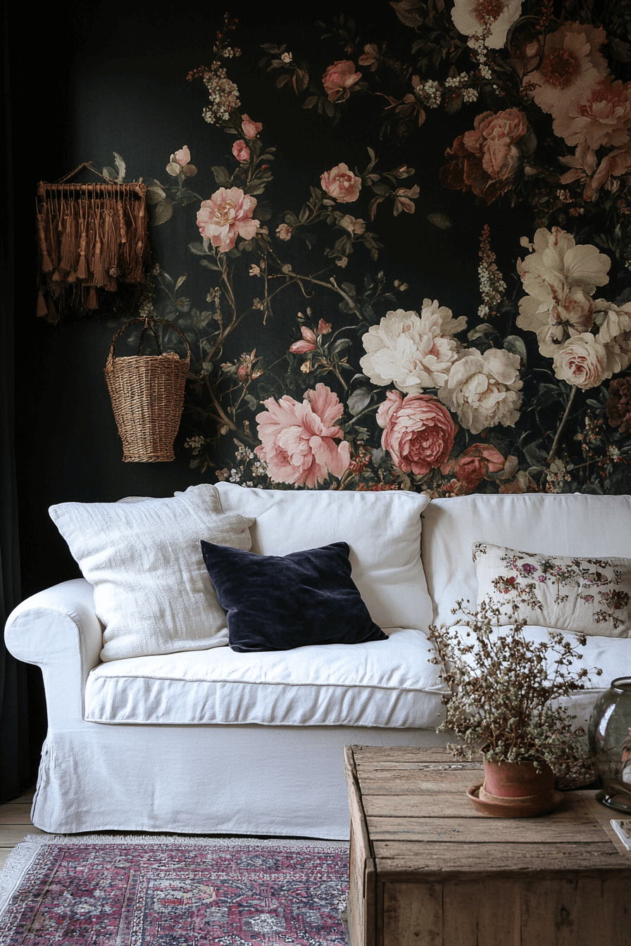 29 Moody Vintage Living Room Ideas That Bring Classic Elegance to Life moody vintage living room