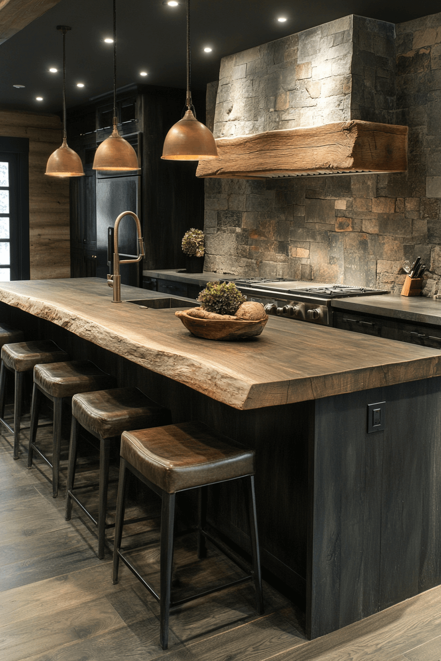 29 Dark and Moody Kitchen Inspirations That Bring Out the Best in Style dark and moody kitchen