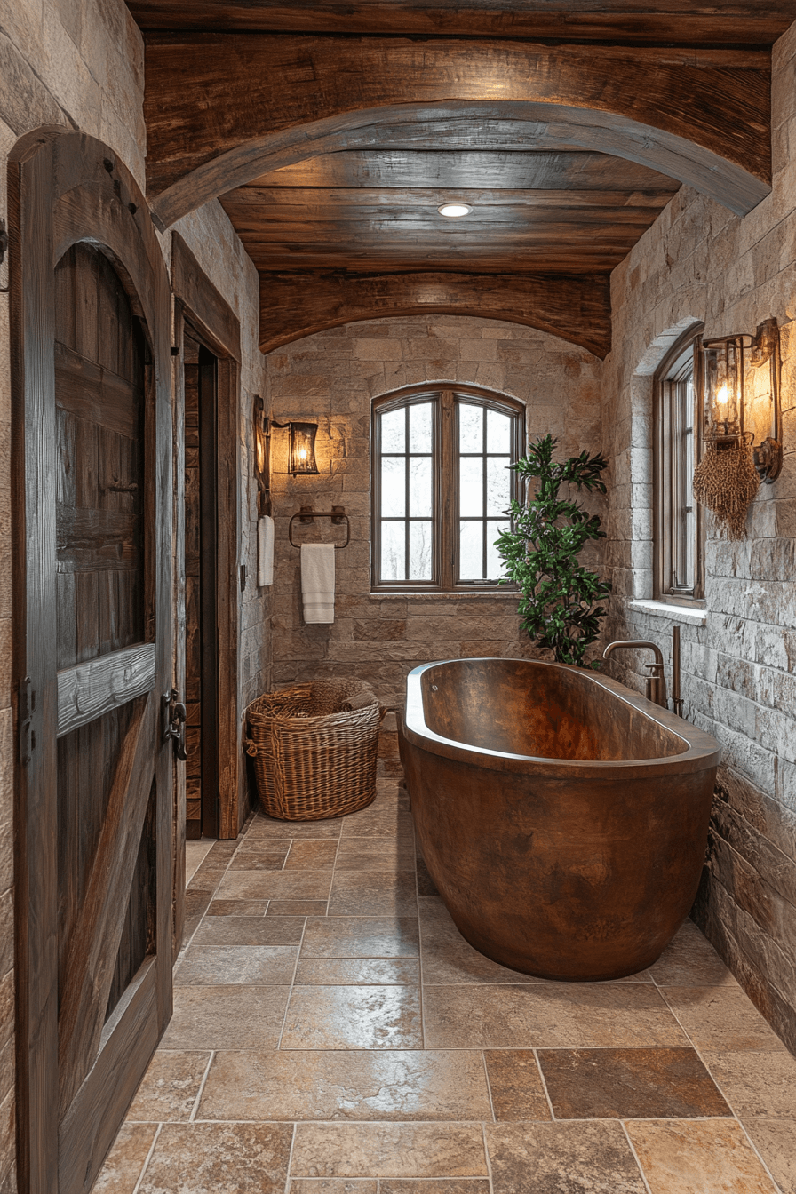 29 Moody Vintage Bathroom Ideas That Bring Classic Beauty to Your Home moody vintage bathroom