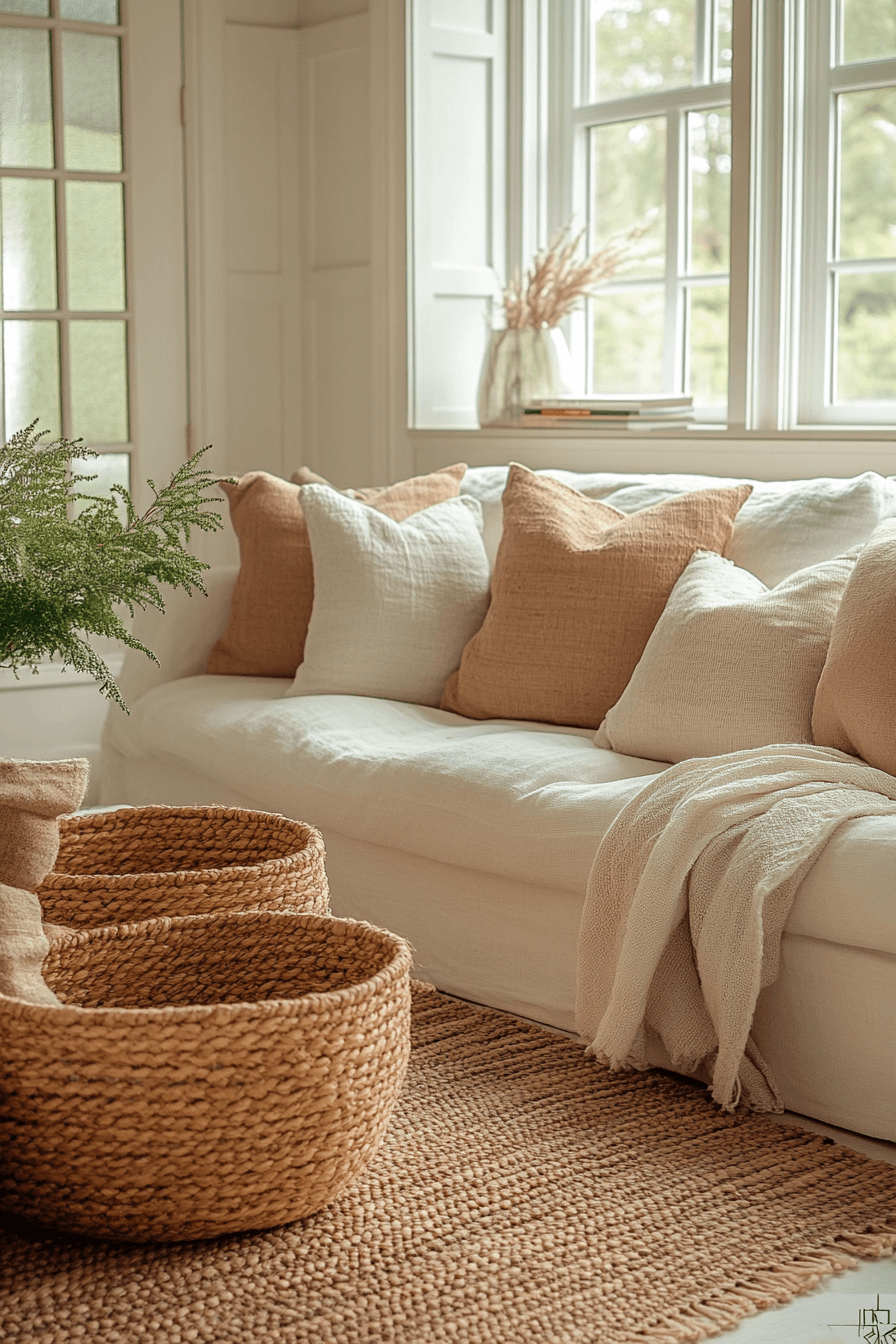 29 Neutral Spring Home Decor Ideas for a Serene and Stylish Space neutral spring home decor ideas