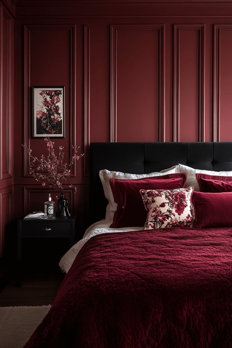 29 Moody Bedroom Ideas to Make Your Bedroom Feel Like a Luxurious Haven moody bedroom