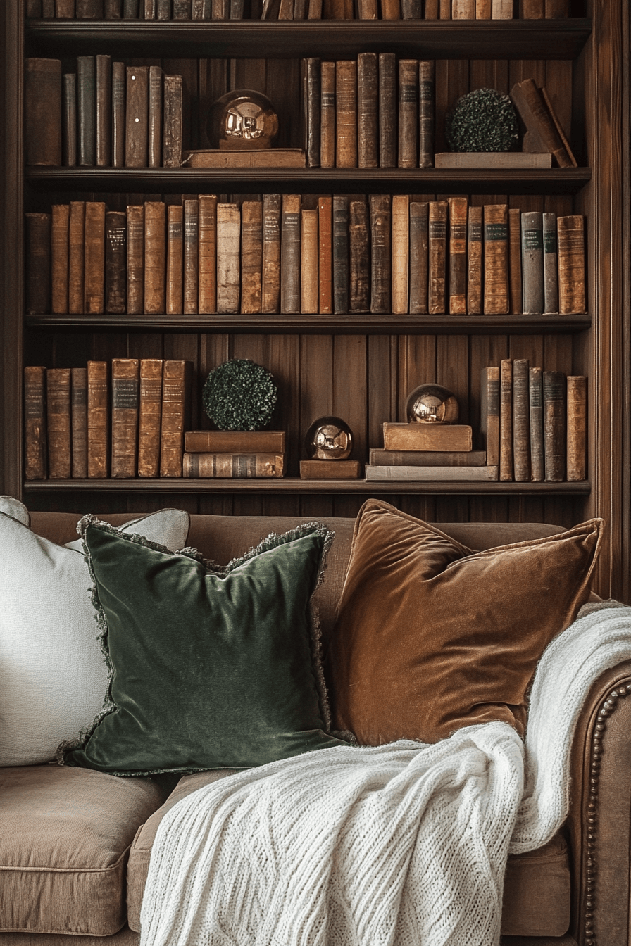 29 Moody Vintage Living Room Ideas That Bring Classic Elegance to Life moody vintage living room