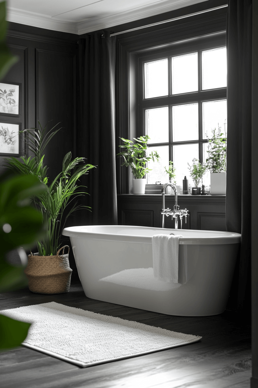 29 Moody Bathroom Designs That Will Elevate Your Home’s Aesthetic moody bathroom