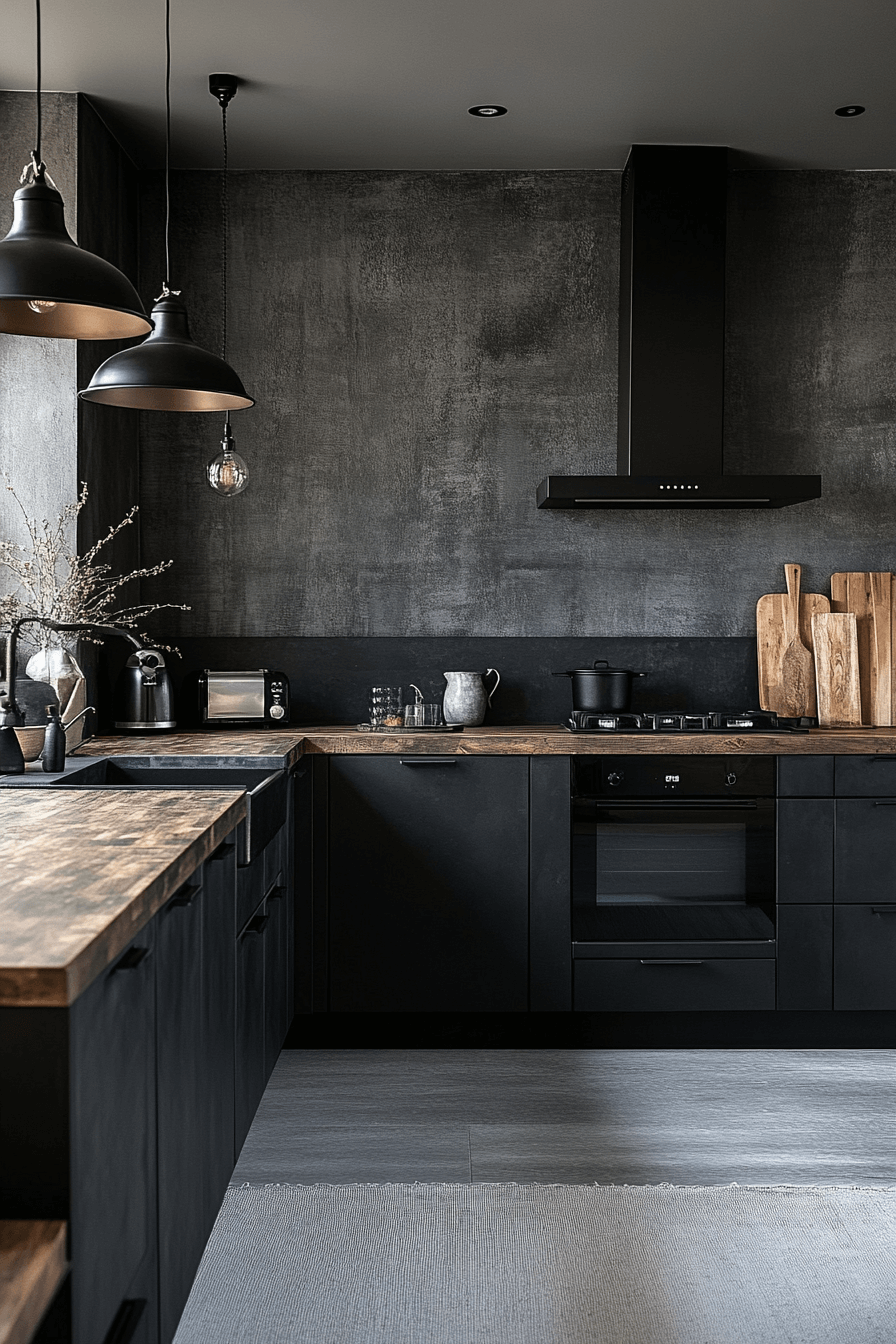 29 Small Moody Kitchen Inspirations That Turn Darkness into Delight small moody kitchen