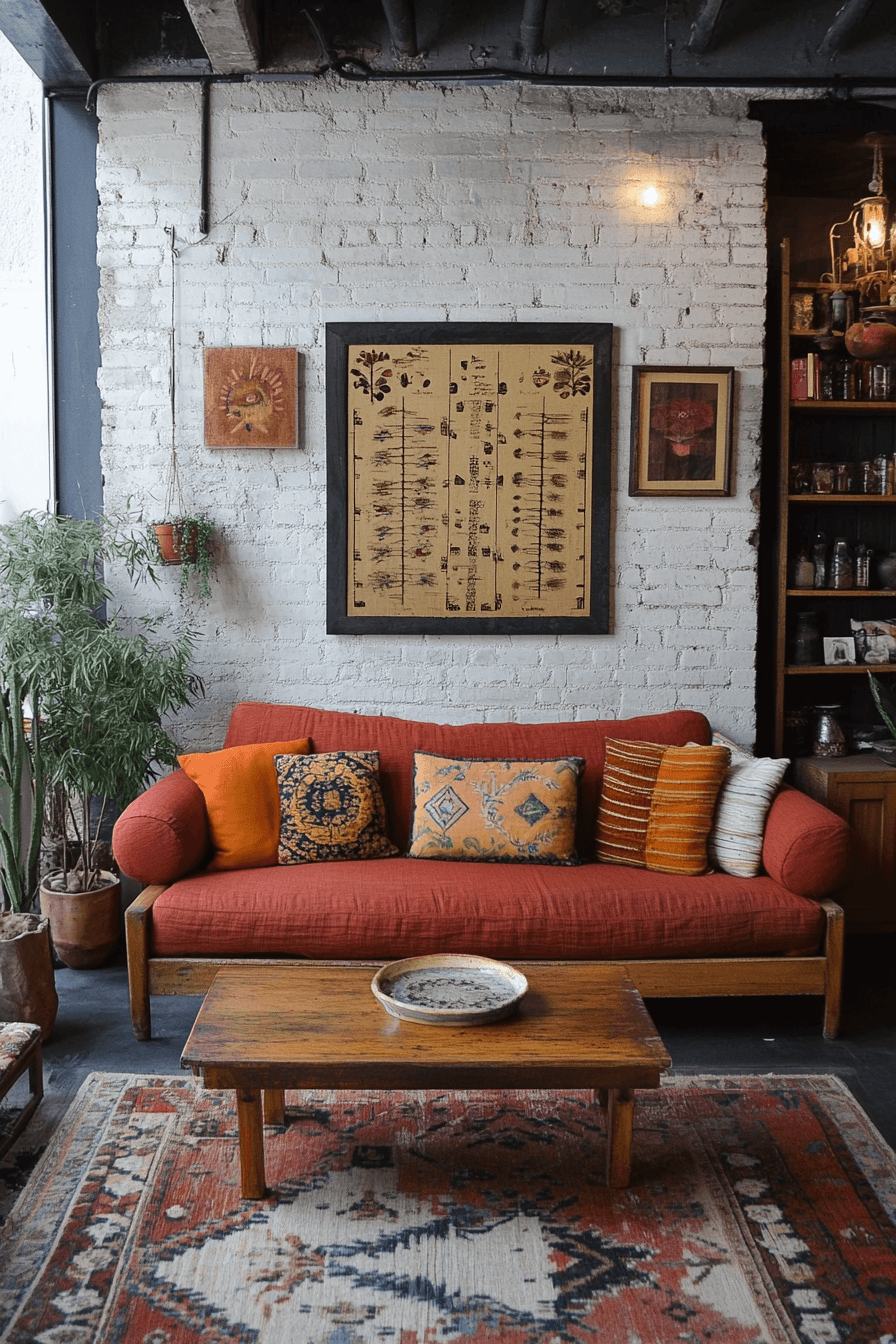 29 Boho Mid Century Modern Living Room Ideas for a Perfectly Eclectic Vibe boho mid century modern living room