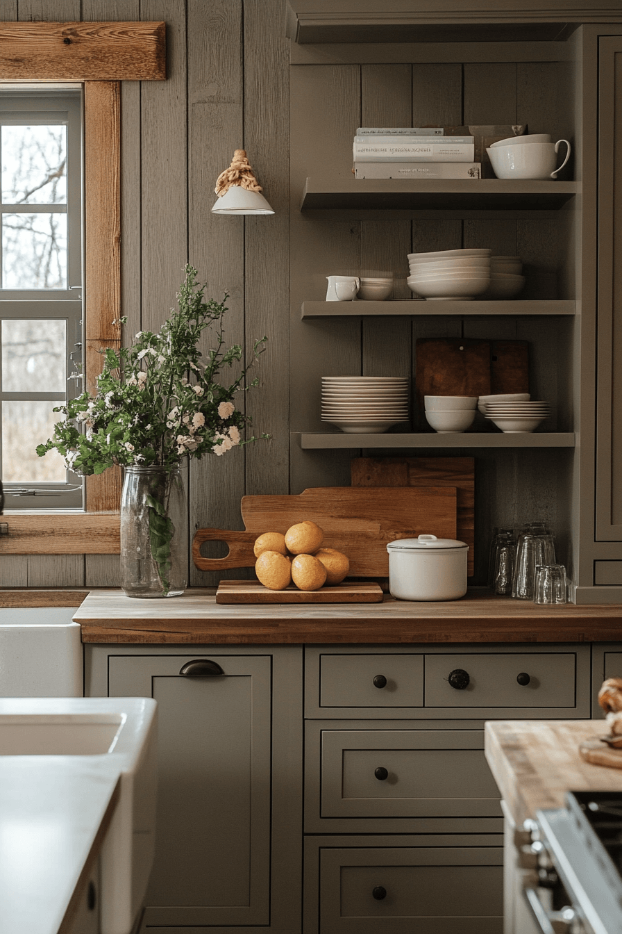 29 Moody Cottage Kitchen Inspirations to Embrace Simplicity and Depth moody cottage kitchen
