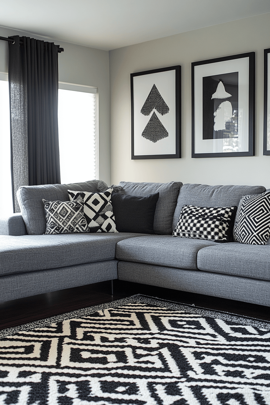 29 Grey Couch Aesthetic Inspirations That Brighten Your Home Grey couch aesthetic
