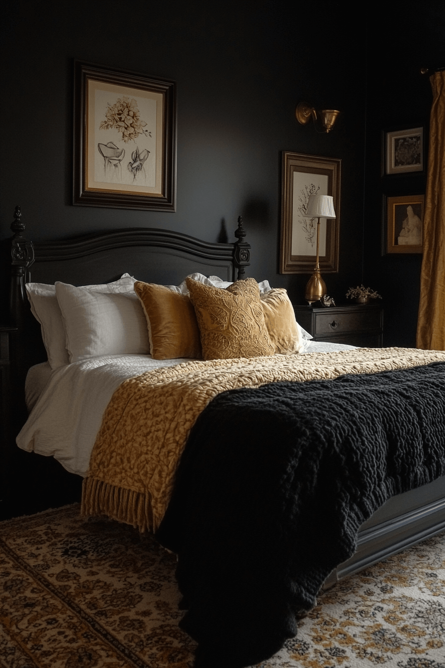 29 Moody Romantic Bedroom Designs That Will Make Your Room Feel Magical moody romantic bedroom