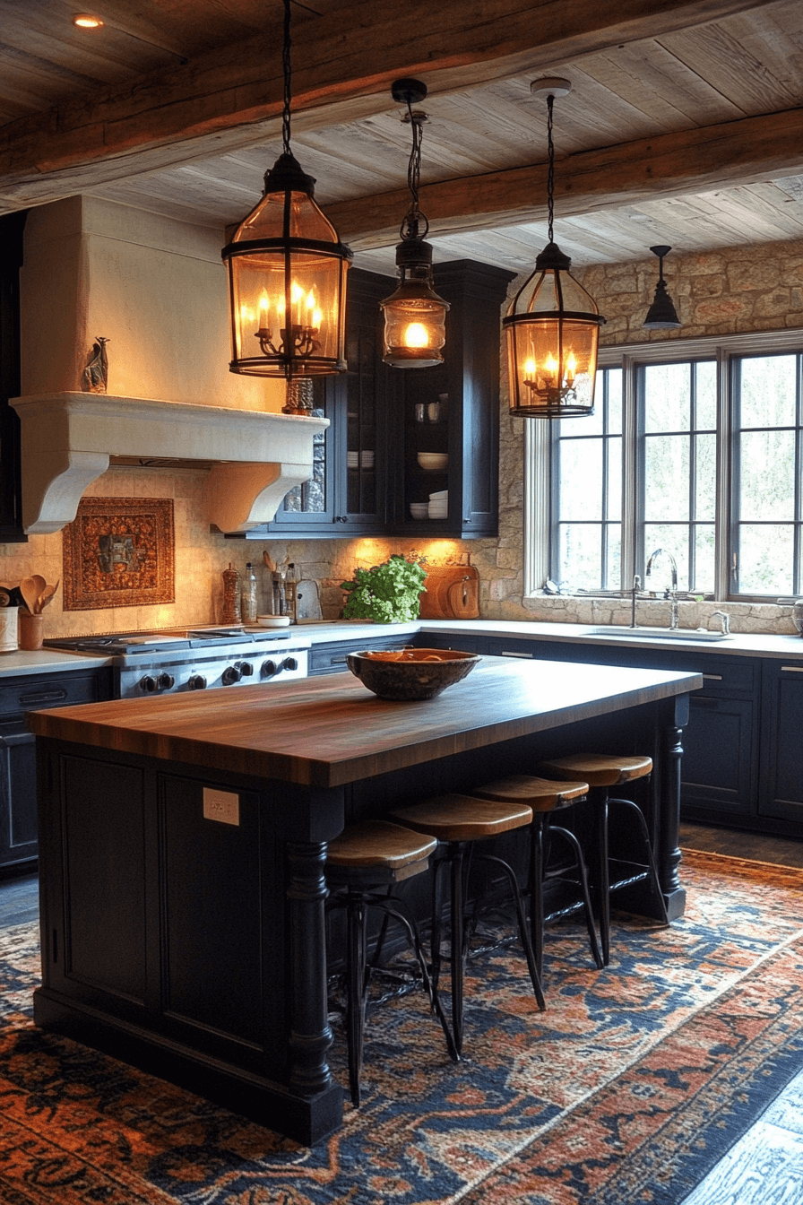 29 Moody Cottage Kitchen Inspirations to Embrace Simplicity and Depth moody cottage kitchen