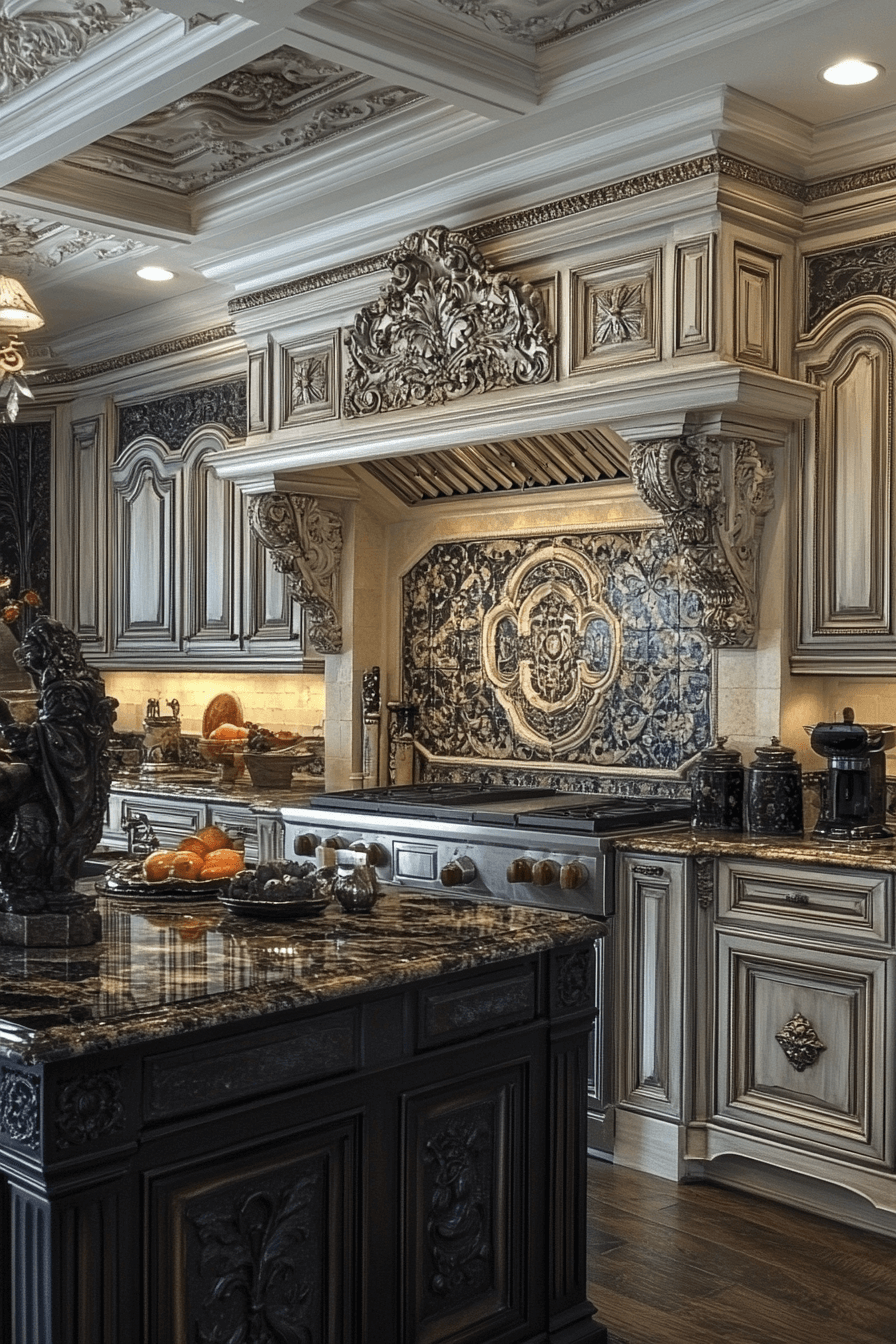 29 French Provincial Kitchen Interiors That Exude European Elegance french provincial kitchen