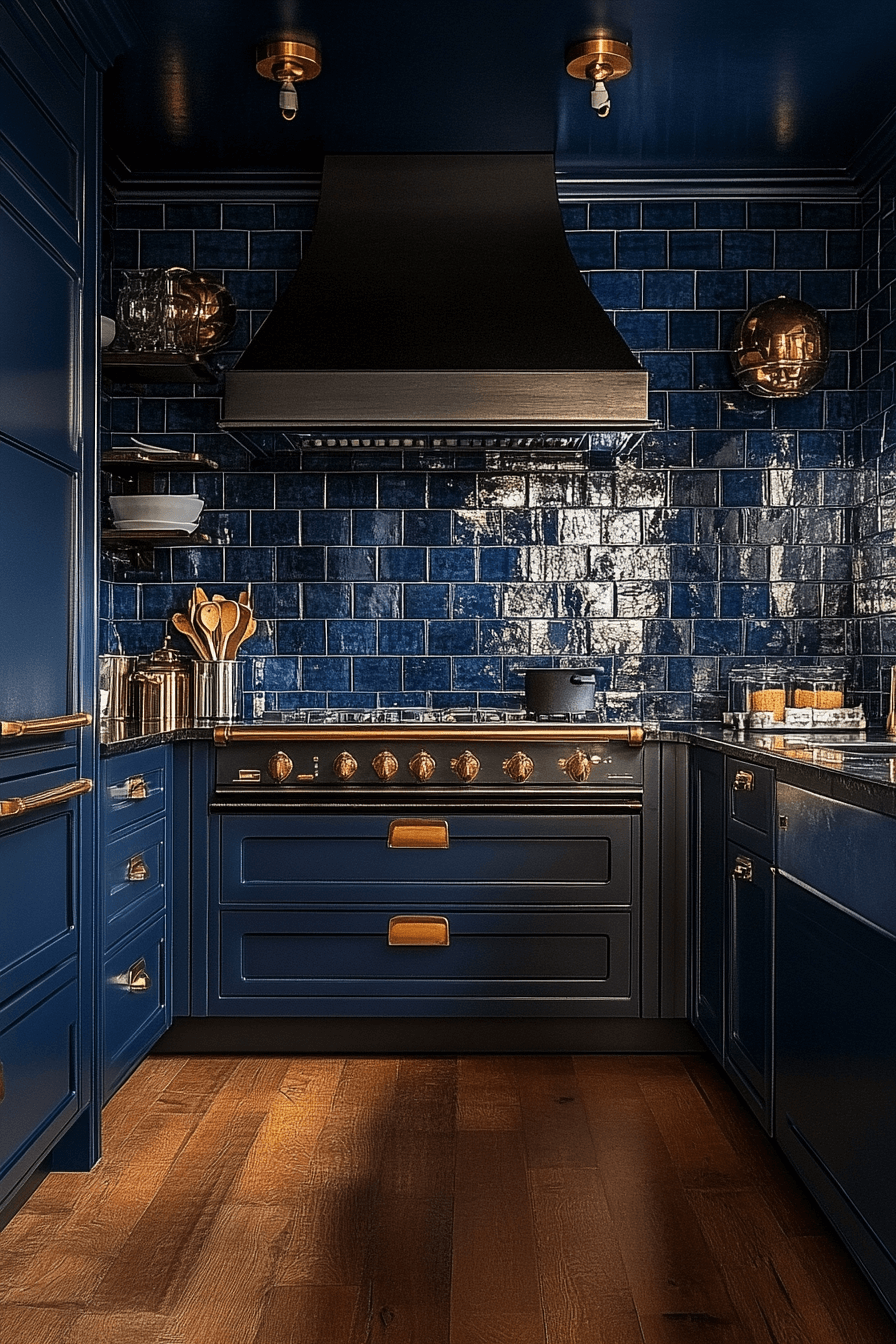 29 Small Moody Kitchen Inspirations That Turn Darkness into Delight small moody kitchen