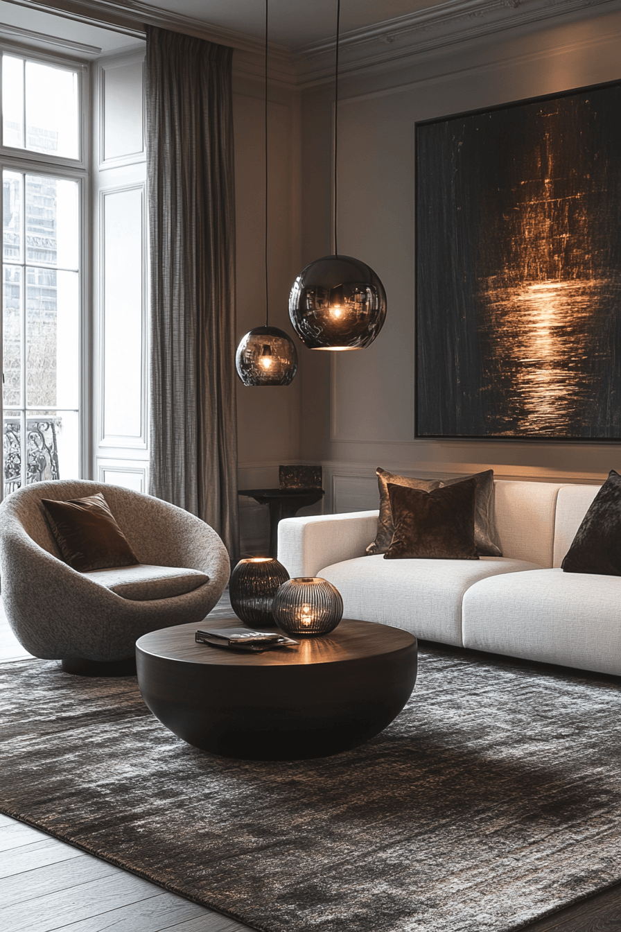 29 Moody Neutral Living Room Designs to Bring Comfort and Style Together moody neutral living room