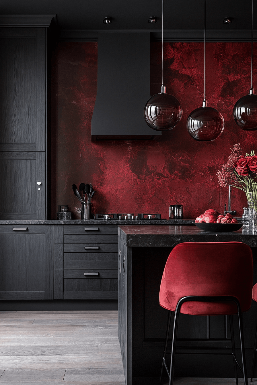 29 Dark and Moody Kitchen Inspirations That Bring Out the Best in Style dark and moody kitchen
