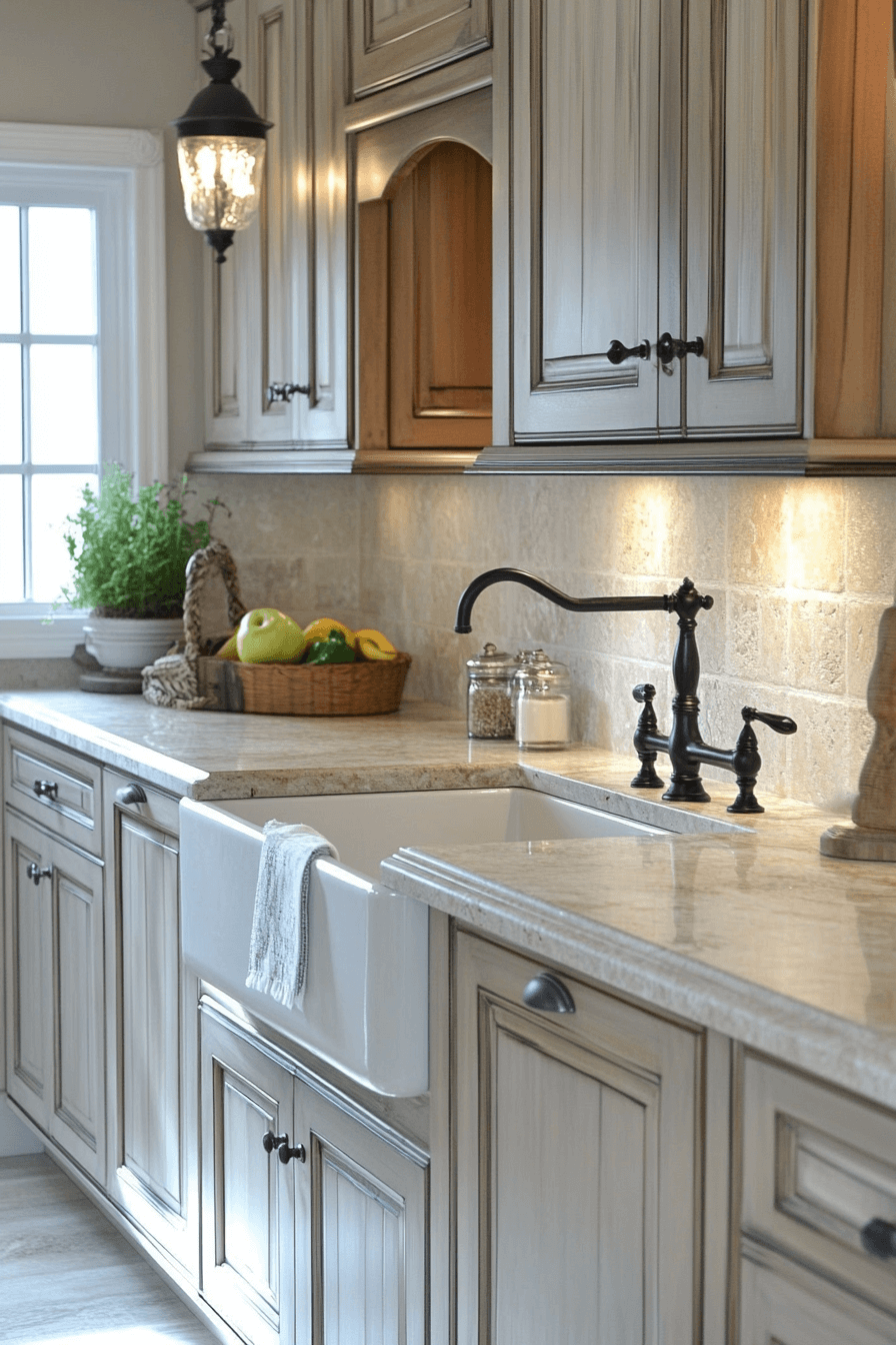 29 French Provincial Kitchen Interiors That Exude European Elegance french provincial kitchen