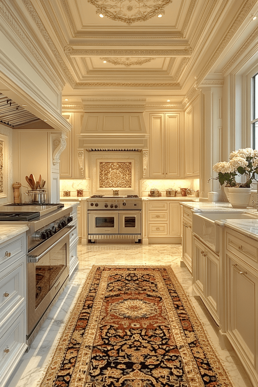 29 Neoclassical Kitchen Inspirations to Create a Truly Timeless Culinary Experience neoclassical kitchen