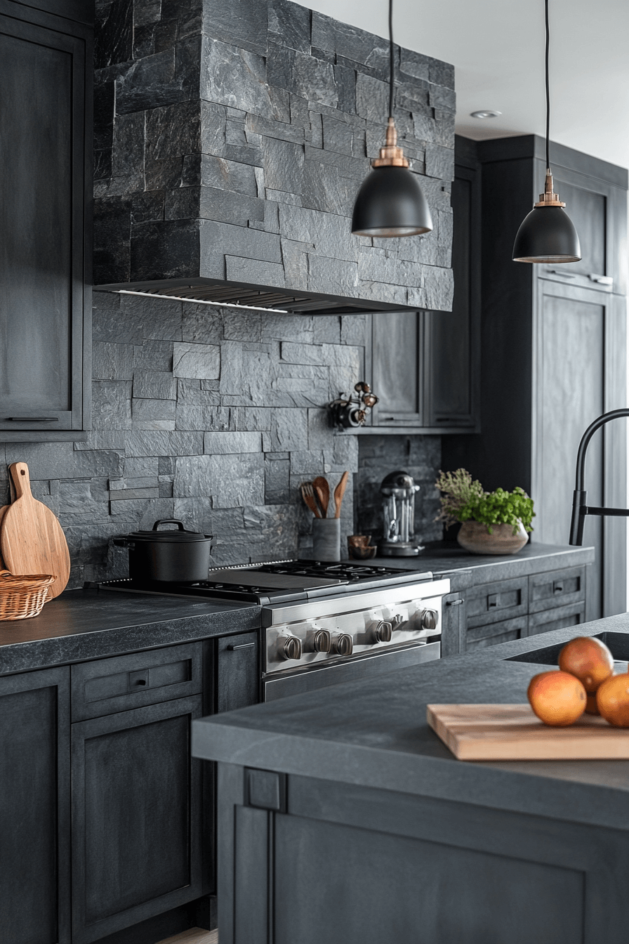 29 Dark and Moody Kitchen Inspirations That Bring Out the Best in Style dark and moody kitchen