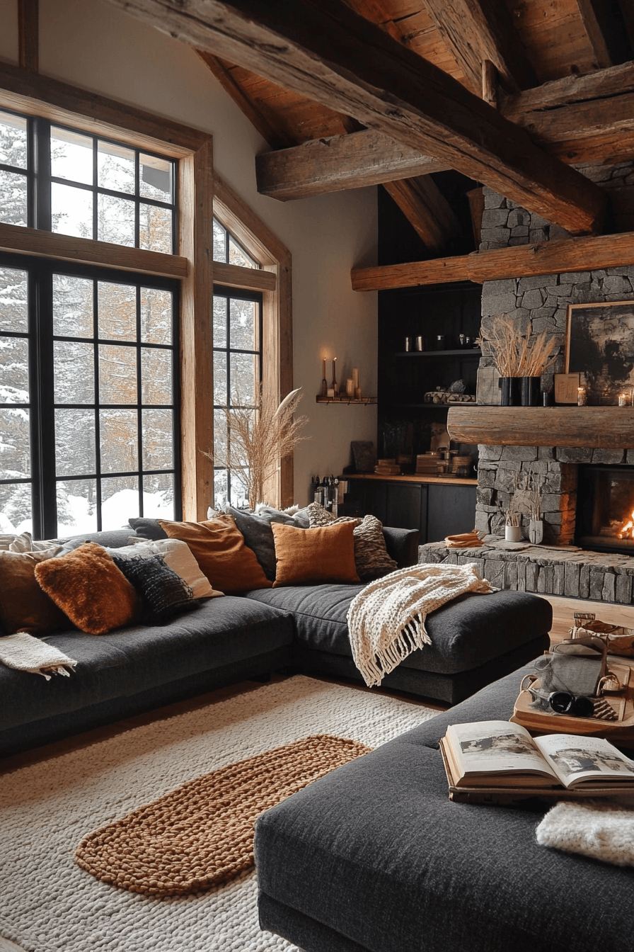 29 Charcoal Sofa Living Room Inspirations for a Bold and Sophisticated Look Charcoal sofa living room