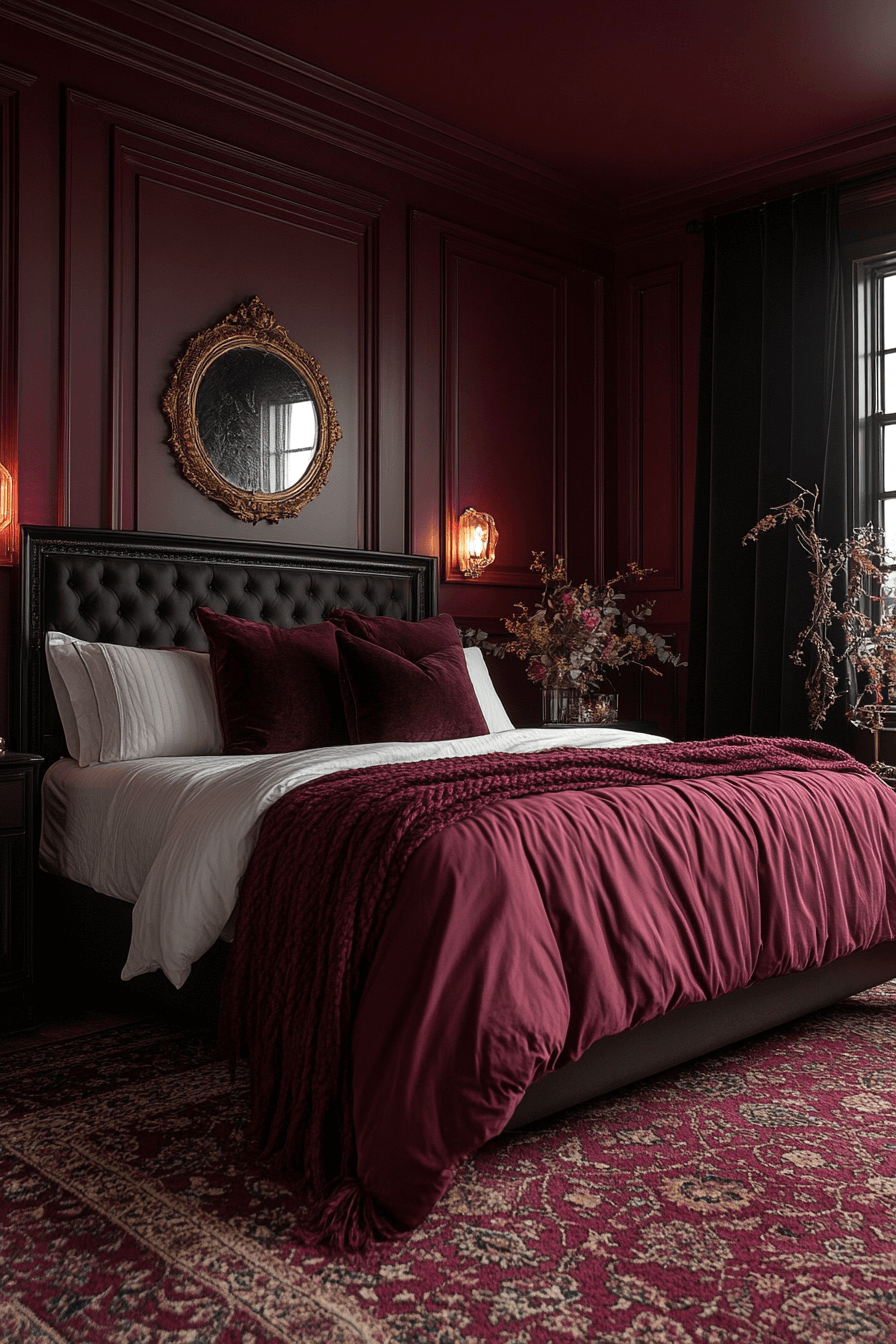 29 Moody Bedroom Ideas to Make Your Bedroom Feel Like a Luxurious Haven moody bedroom
