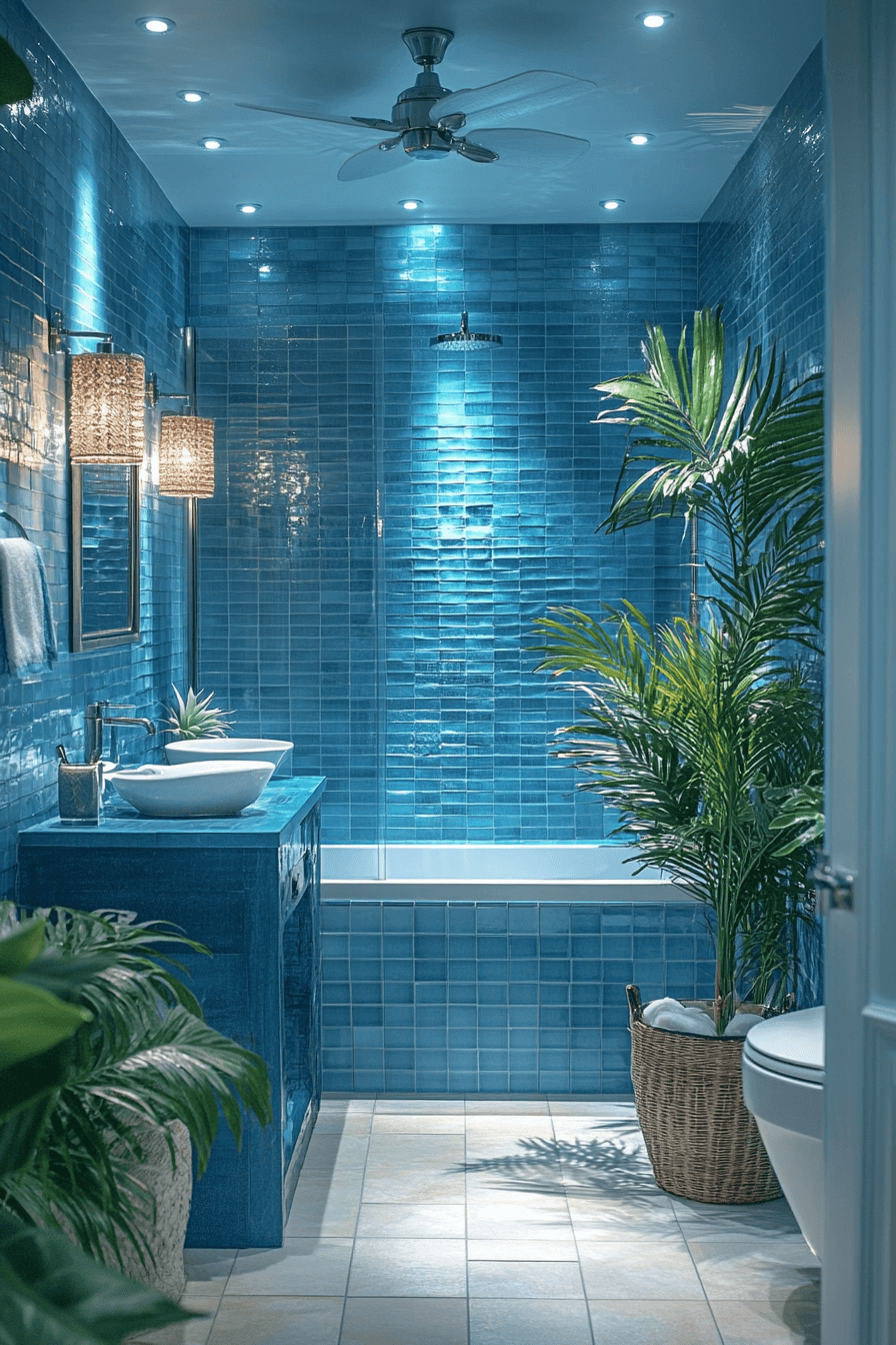 29 Tropical Bathroom Ideas That Turn Everyday Moments Into Escapes tropical bathroom