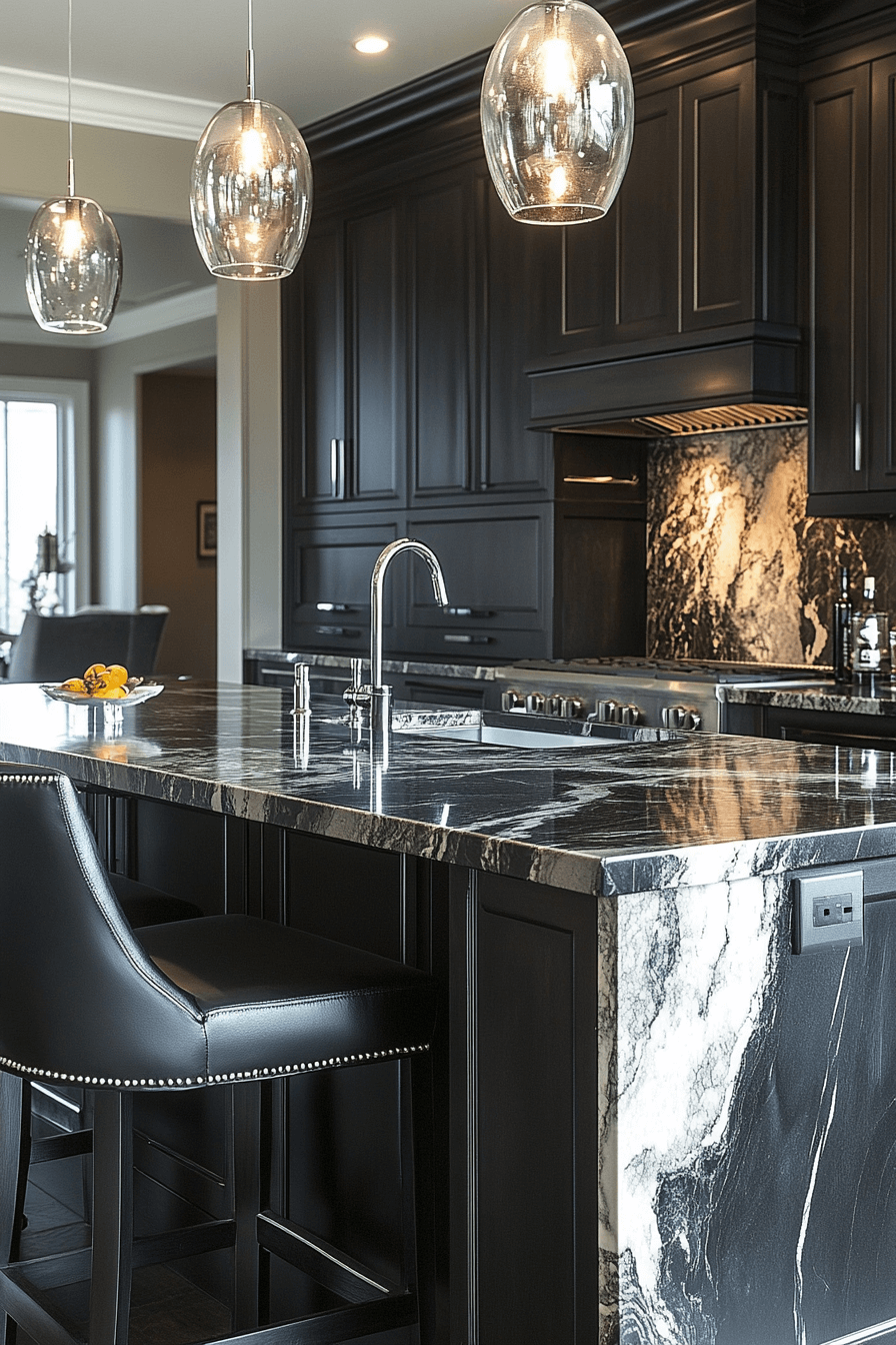 29 Moody Kitchen Cabinets That Turn Everyday Cooking Into a Mood moody kitchen cabinets