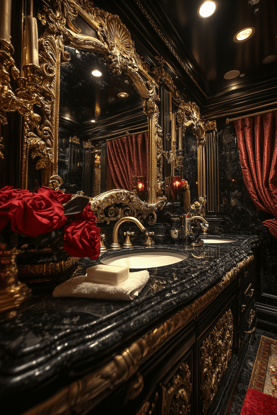 29 Moody Vintage Bathroom Ideas That Bring Classic Beauty to Your Home moody vintage bathroom